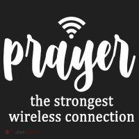 Prayer The Strongest Wireless Connection Women's Sweatshirt thumb 2