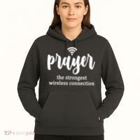 Prayer The Strongest Wireless Connection Hoodie thumb 5