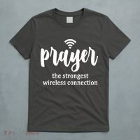Prayer The Strongest Wireless Connection T-Shirt thumb 5