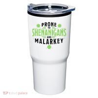 Prone To Shenanigans And Malarkey St Patricks Day Tumbler thumb 0