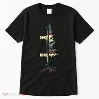 Pine Tree Snowboard Snowboarding Gift Tall T-Shirt thumb 0