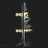 Pine Tree Snowboard Snowboarding Gift Tumbler thumb 3