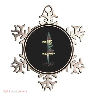 Pine Tree Snowboard Snowboarding Gift Ornament