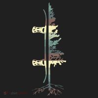 Pine Tree Snowboard Snowboarding Gift Golf Towel thumb 3
