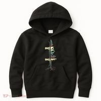 Pine Tree Snowboard Snowboarding Gift Kids Hoodie thumb 0