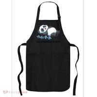 Panda The Struggle Is Real Weightlifting Fitness Gym Funny Apron thumb 0