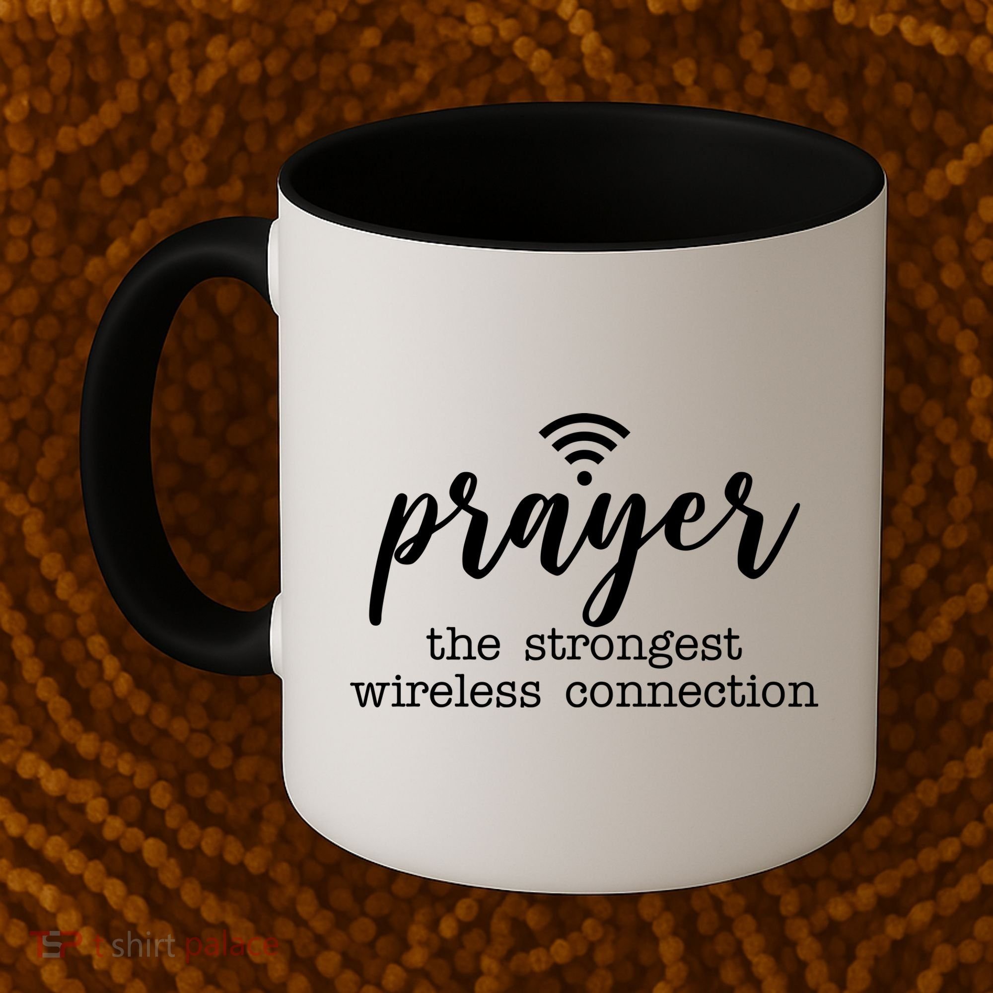 Prayer The Strongest Wireless Connection Coffee Mug