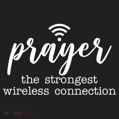 Prayer The Strongest Wireless Connection Women's Cooling Performance Crew T-Shirt