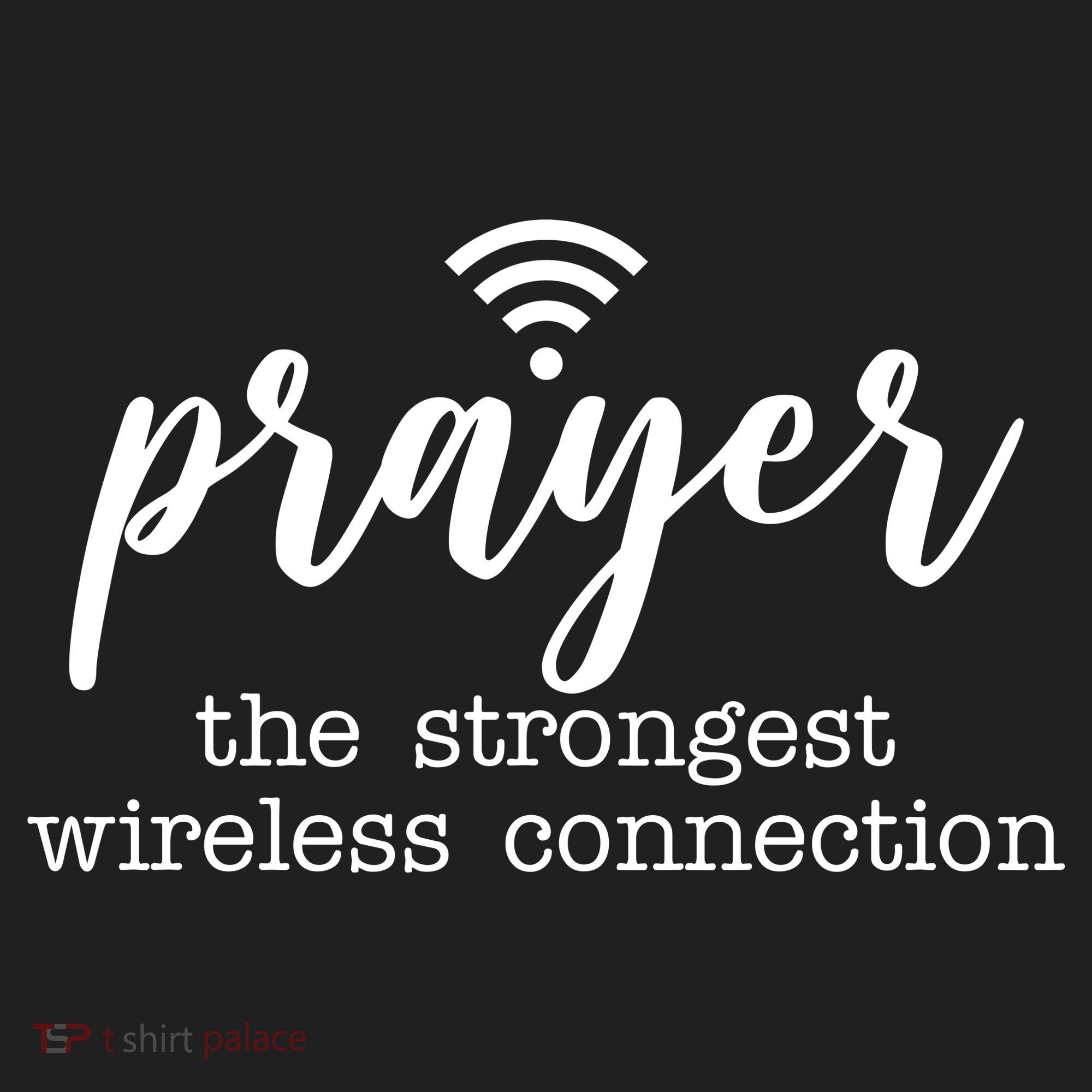 Prayer The Strongest Wireless Connection Golf Towel