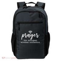 Prayer The Strongest Wireless Connection Backpack thumb 0
