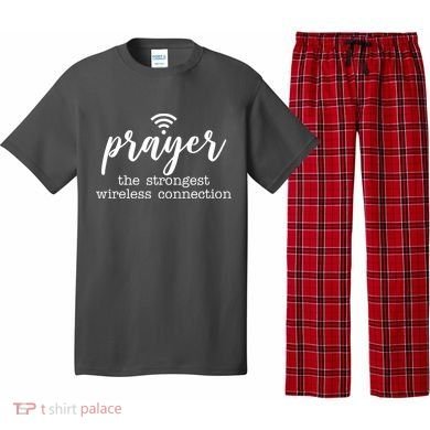 Prayer The Strongest Wireless Connection Pajama Set