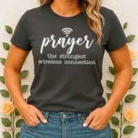 Prayer The Strongest Wireless Connection Women's T-Shirt thumb 2