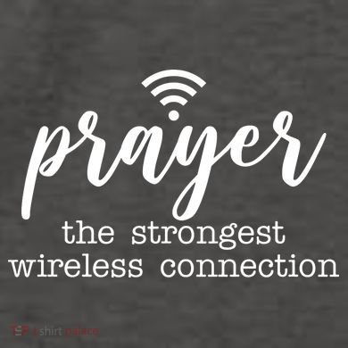 Prayer The Strongest Wireless Connection Vector Backpack