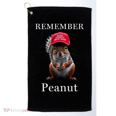 Peanut The Squirrel Golf Towel