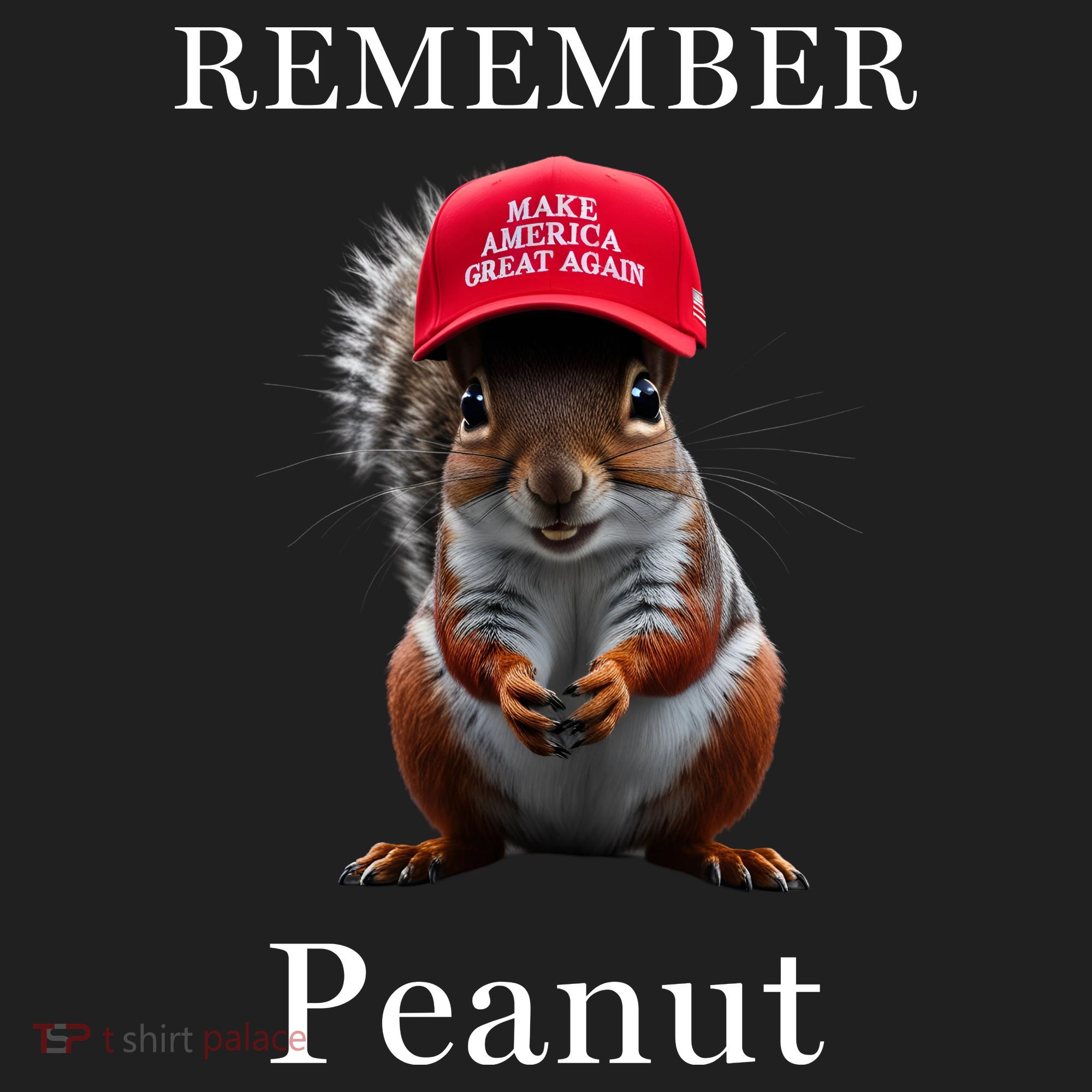 Peanut The Squirrel Golf Towel