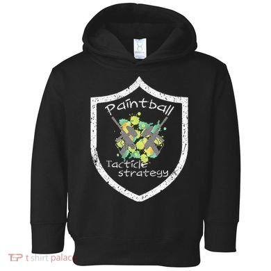 Paintball Tactile Strategy For Paintballers Toddler Hoodie