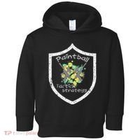 Paintball Tactile Strategy For Paintballers Toddler Hoodie thumb 0