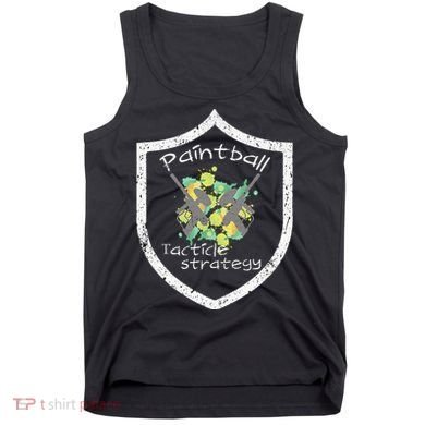Paintball Tactile Strategy For Paintballers Tank Top