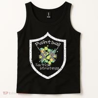 Paintball Tactile Strategy For Paintballers Tank Top thumb 2