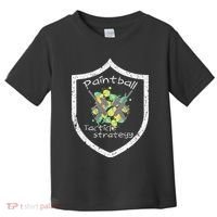 Paintball Tactile Strategy For Paintballers Toddler T-Shirt thumb 0