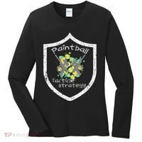 Paintball Tactile Strategy For Paintballers Women's Long Sleeve Shirt thumb 0