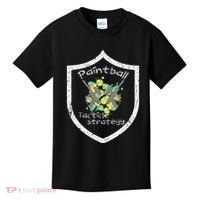 Paintball Tactile Strategy For Paintballers Kids T-Shirt thumb 0