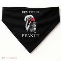 Peanut The Squirrel USA-Made Doggie Bandana thumb 0