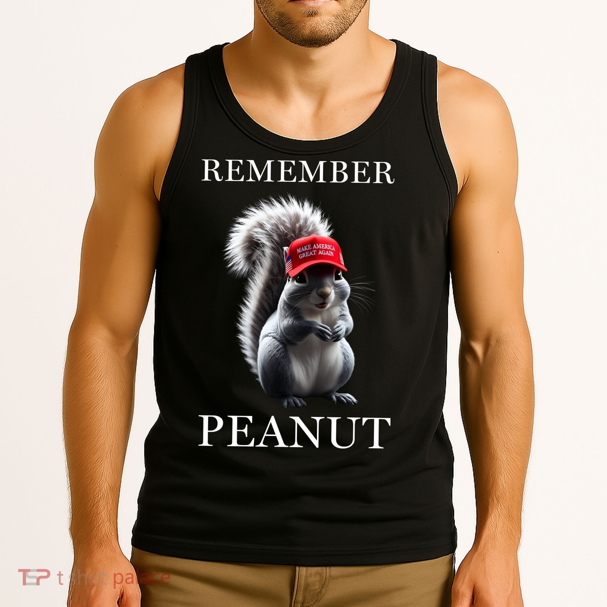 Peanut The Squirrel Tank Top