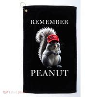Peanut The Squirrel Golf Towel thumb 0