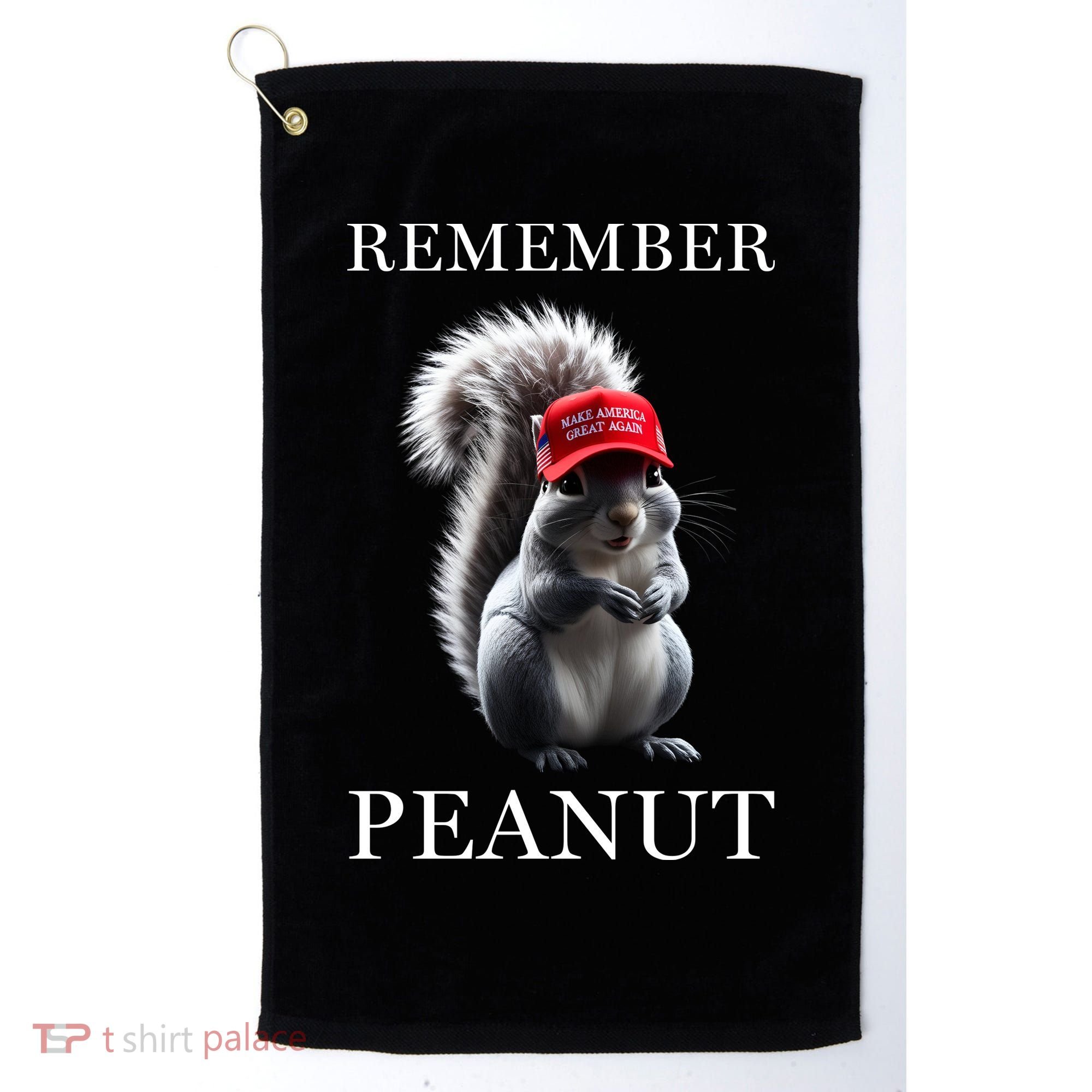 Peanut The Squirrel Golf Towel