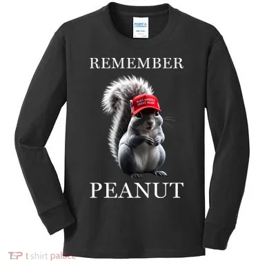 Peanut The Squirrel Kids Long Sleeve Shirt