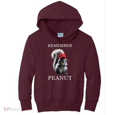 Peanut The Squirrel Kids Hoodie