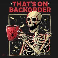 Pharmacy Tech Skeleton ThatS Backorder Funny Halloween Sweatshirt thumb 3