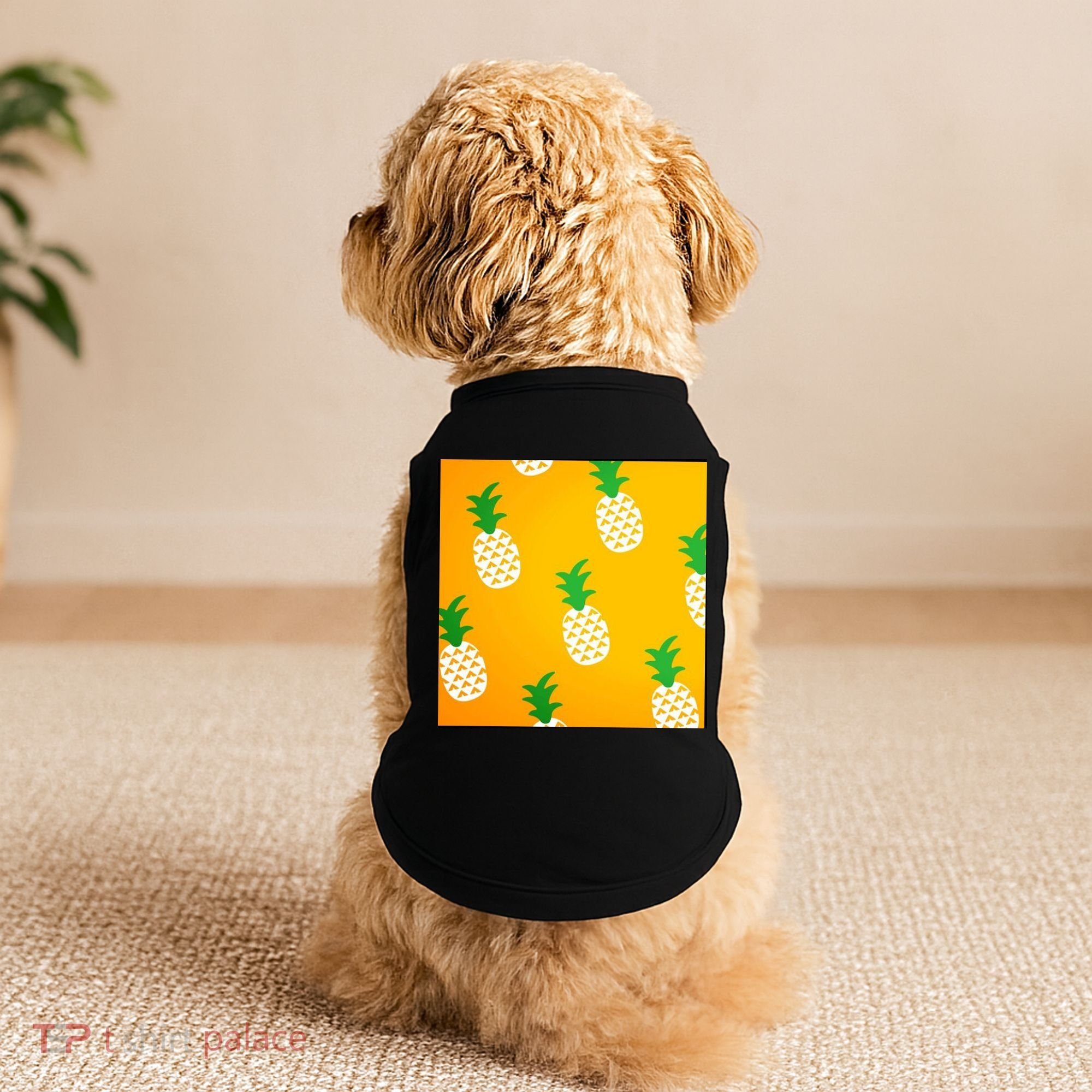 Pineapple Tropical Summer Doggie Tank