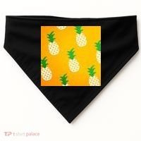 Pineapple Tropical Summer USA-Made Doggie Bandana thumb 0