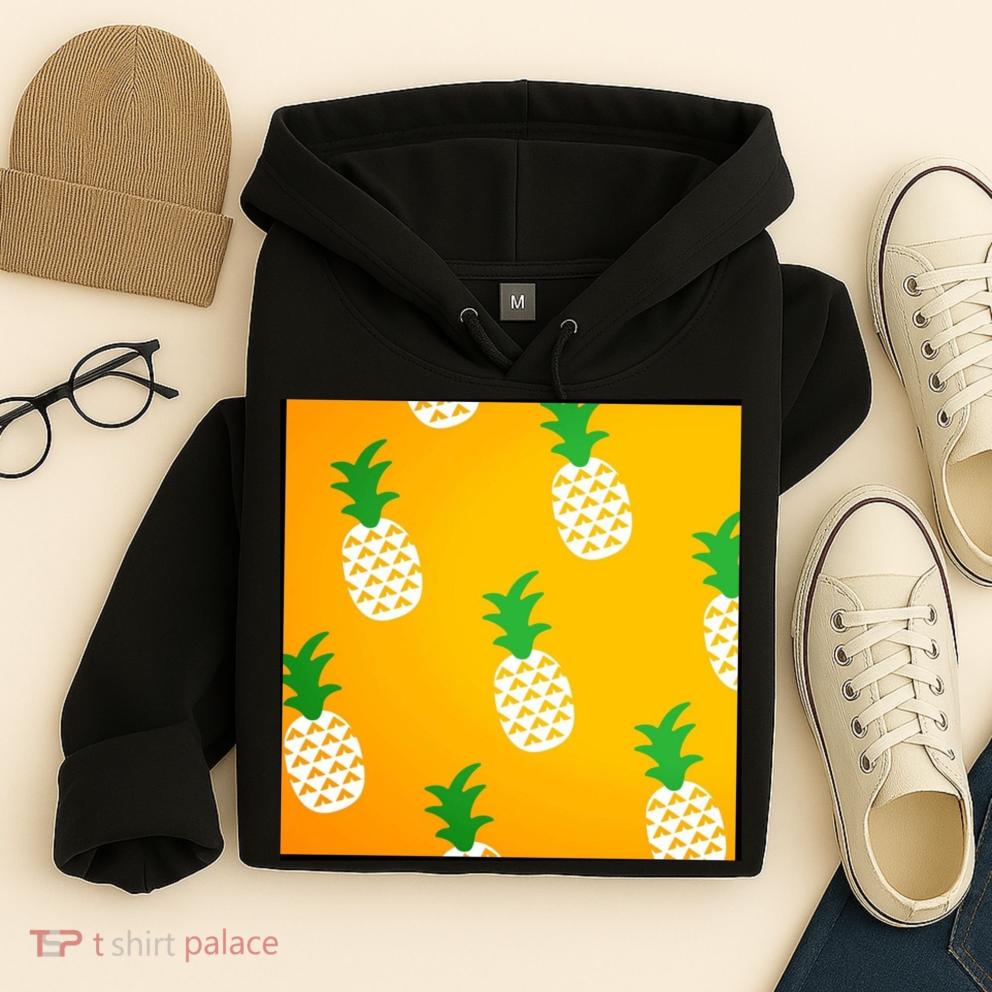 Pineapple Tropical Summer Hoodie