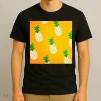 Pineapple Tropical Summer T-Shirt thumb 3