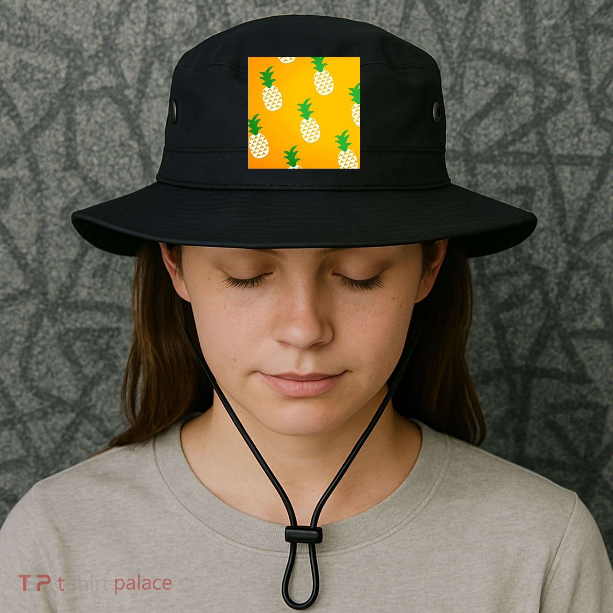 Pineapple Tropical Summer Bucket Hat