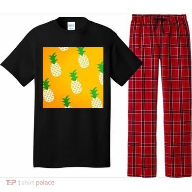 Pineapple Tropical Summer Pajama Set