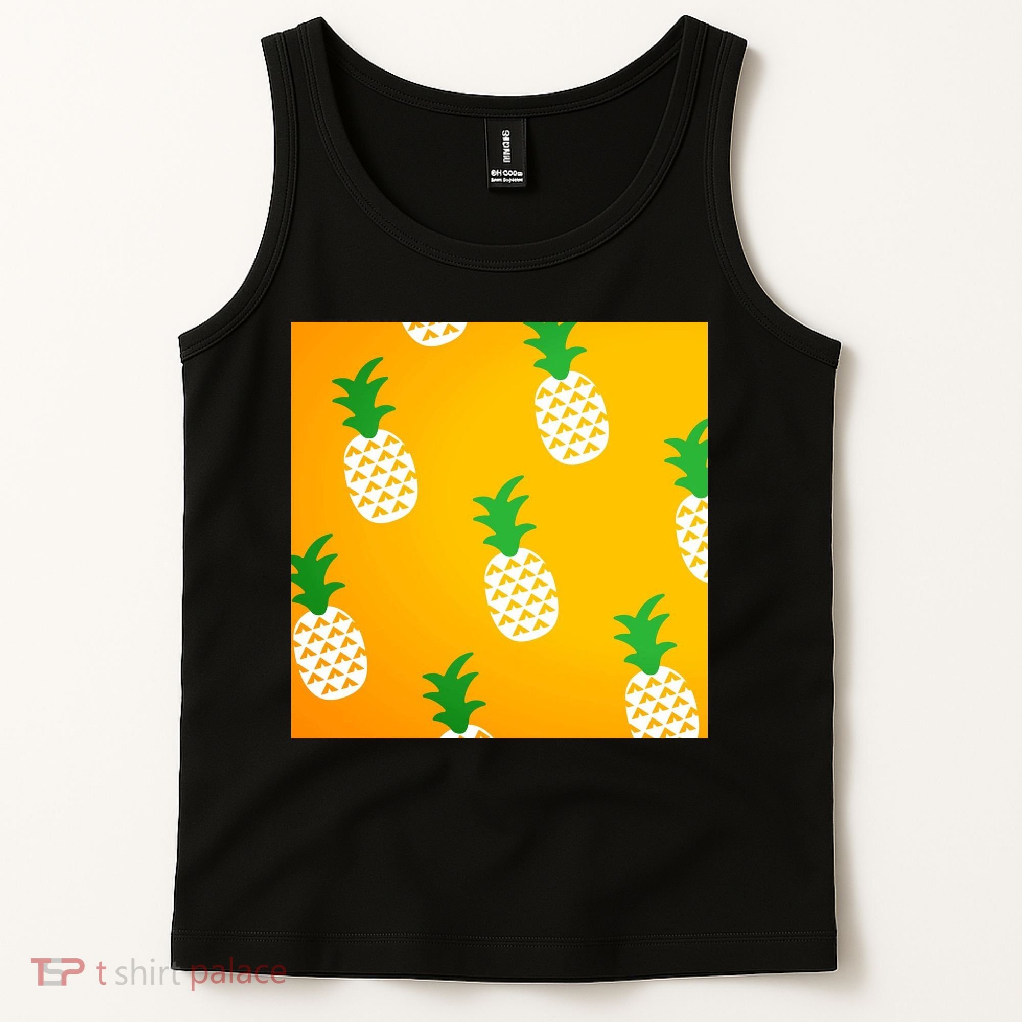 Pineapple Tropical Summer Tank Top