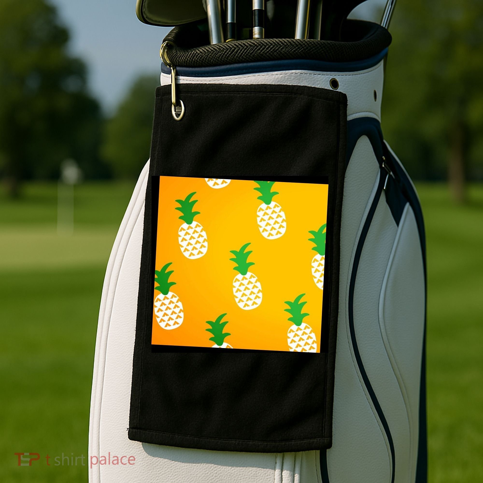 Pineapple Tropical Summer Golf Towel