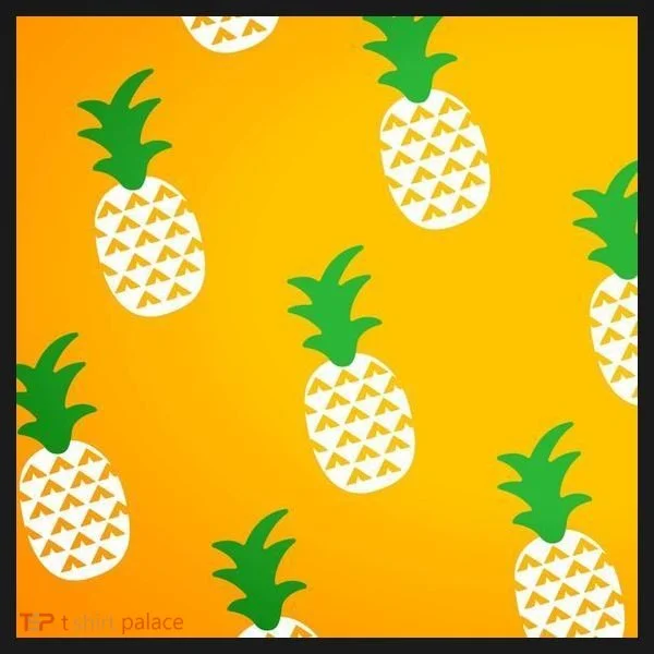 Pineapple Tropical Summer Women's Long Sleeve Shirt