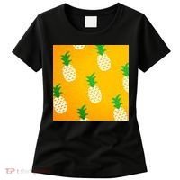 Pineapple Tropical Summer Women's T-Shirt thumb 0