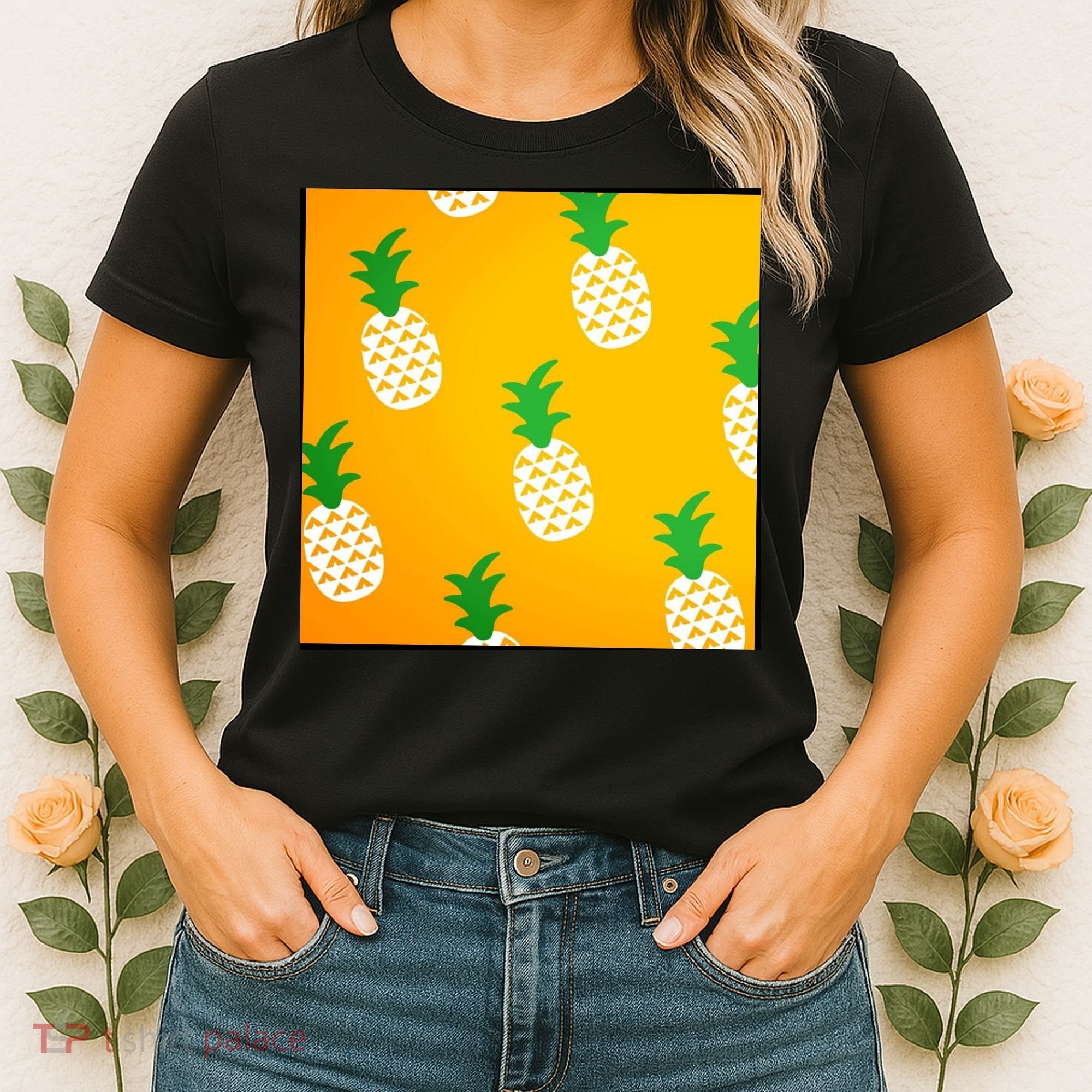 Pineapple Tropical Summer Women's T-Shirt