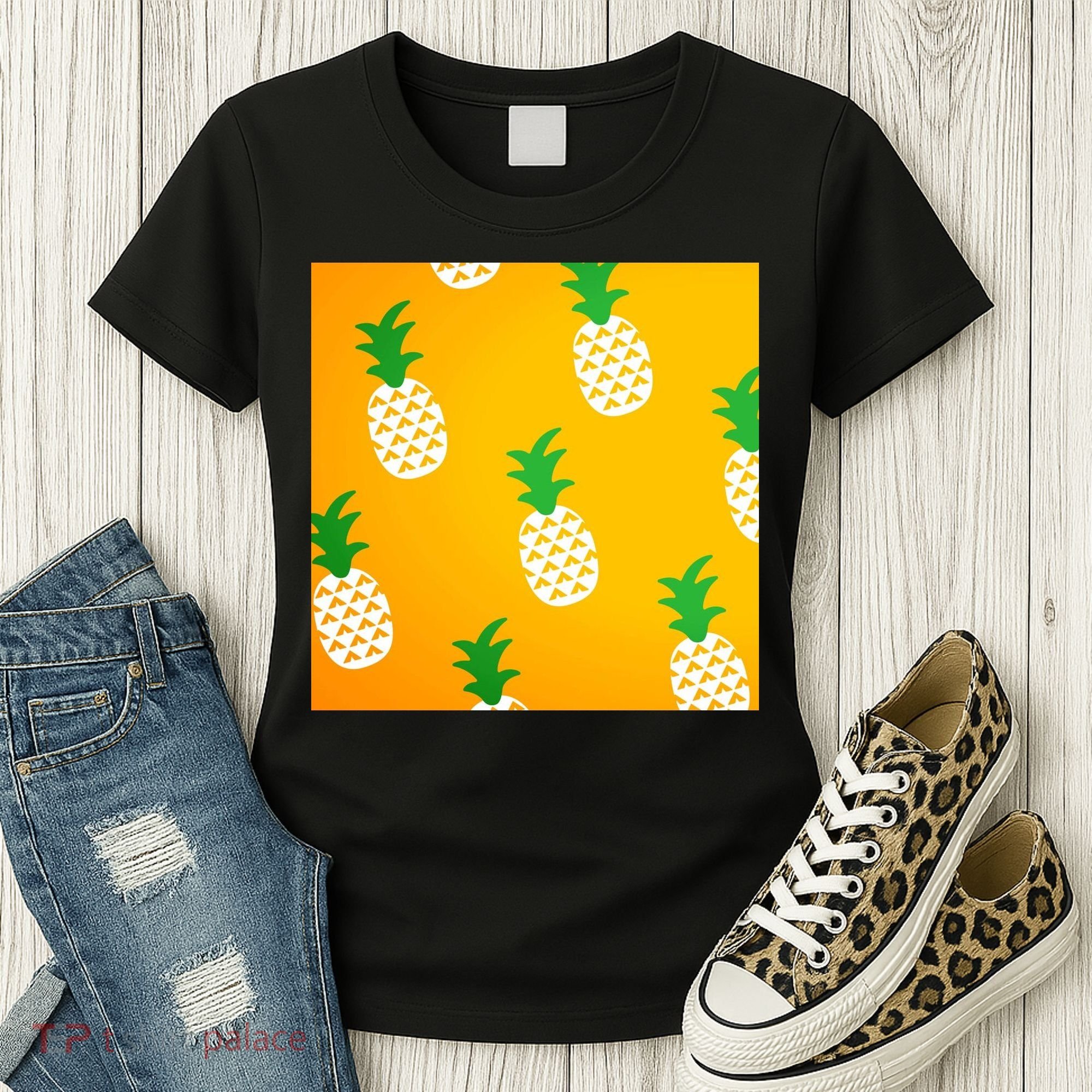 Pineapple Tropical Summer Women's T-Shirt