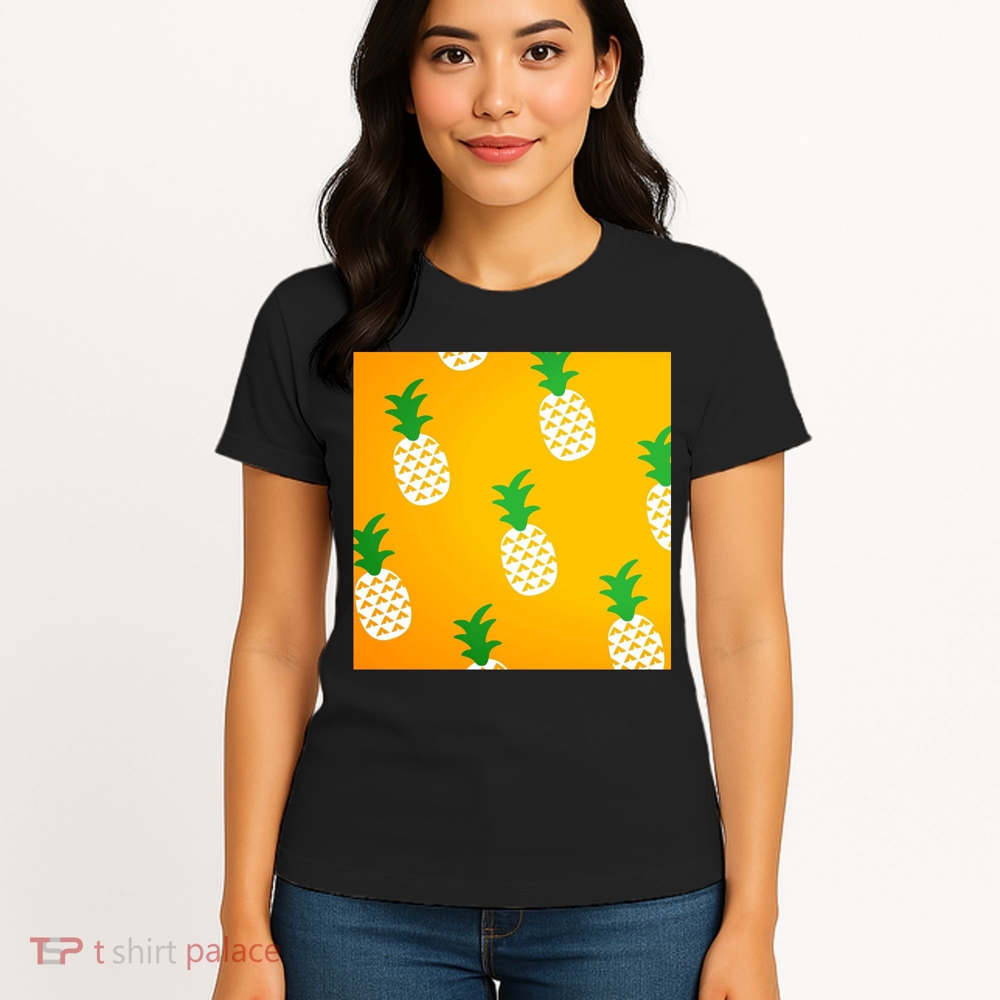 Pineapple Tropical Summer Women's T-Shirt