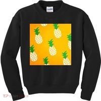 Pineapple Tropical Summer Kids Sweatshirt thumb 0