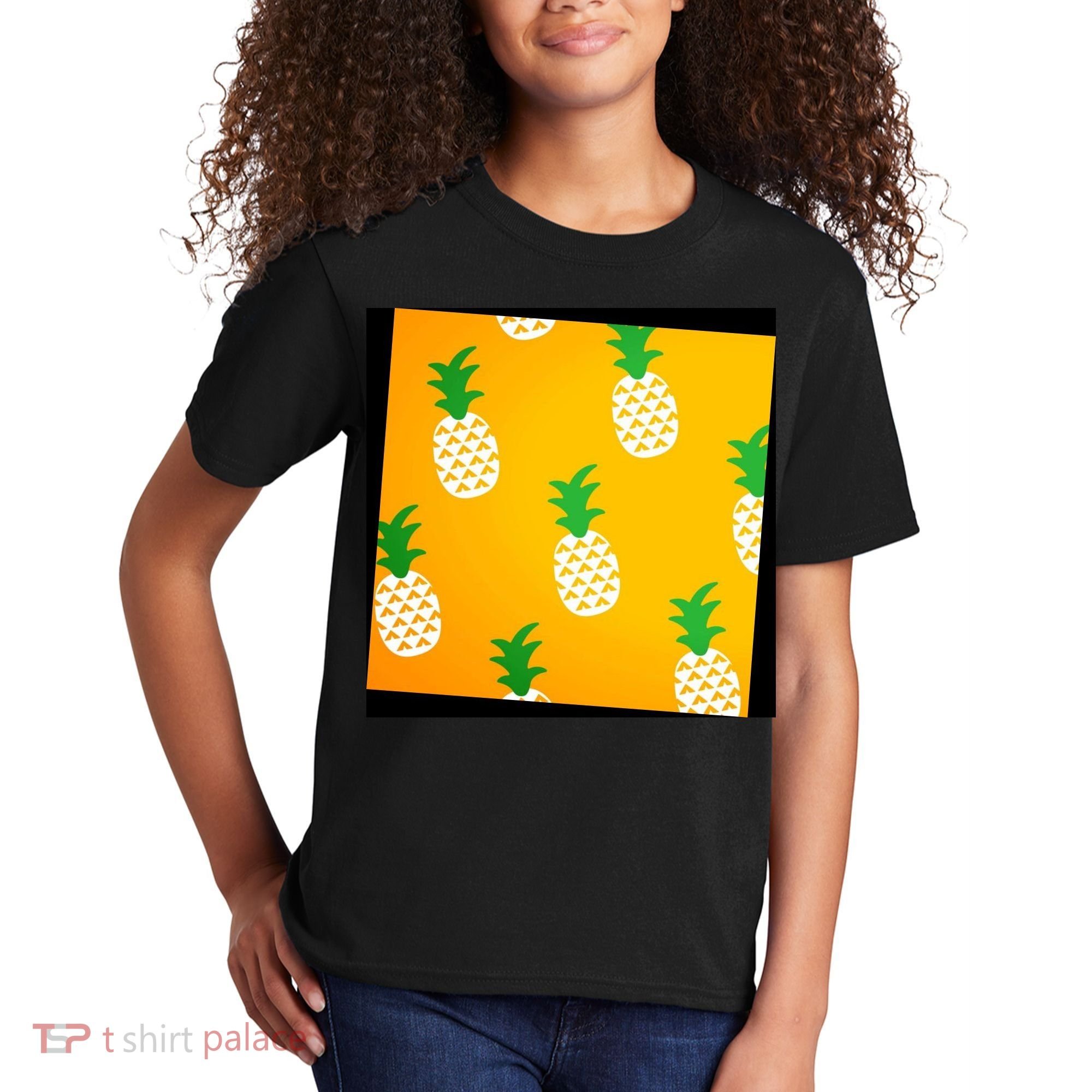 Pineapple Tropical Summer Kids T-Shirt