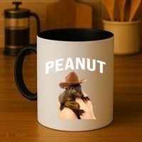 Peanut The Squirrel Coffee Mug thumb 4