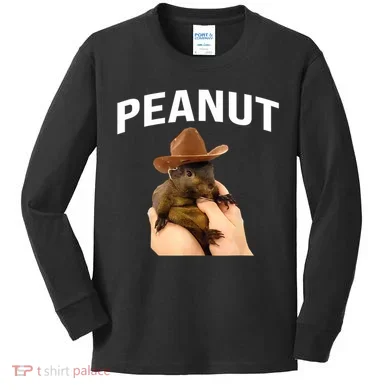 Peanut The Squirrel Kids Long Sleeve Shirt